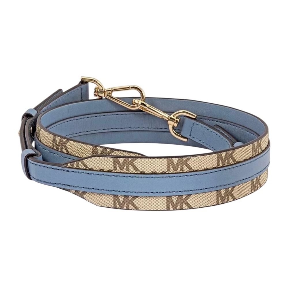 Michael Kors Logo Guitar Strap in Blue – NWT